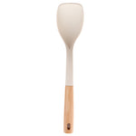 Wooden Handle Silicone Kitchen Utensil Set, Non-Stick Pan, Silicone Spatula, Soup Spoon, High Temperature Resistant Silicone Cooking Spatula, Daily Kitchen Utensils