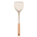 Wooden Handle Silicone Kitchen Utensil Set, Non-Stick Pan, Silicone Spatula, Soup Spoon, High Temperature Resistant Silicone Cooking Spatula, Daily Kitchen Utensils