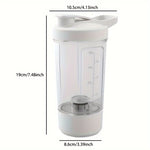 New Portable Electric Shaker Bottle USB Rechargeable Blender Multipurpose Mixer Cups for Fitness Workout  Automatic Mixing Cup
