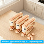 2-4-layer Rolling Slide Egg Storage Box Refrigerator Side Door Box Large Capacity Automatic Egg Rolling Machine