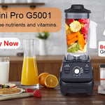 BPA Free 3HP 2200W Heavy Duty Grade Blender Mixer Juicer High Power Food Processor Ice Smoothie Bar Fruit Blender