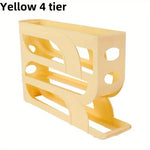 Egg Dispenser Automatic Rolling Egg Tray Organizer, Space Saving Refrigerator Egg Roller,Holds 20/30 Eggs Simultaneously