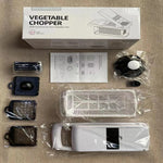 Vegetable Chopper Multifunctional 15-Pack Various Onion Cutter Food Graters Chopper Slicer Dicer Detachable Kitchen Accessories