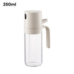 Glass Oil Sprayer for Air Fryer – 2-in-1 Olive Oil Dispenser Bottle Fine Mist Cooking Sprayer, Leakproof Refillable Oil Mister