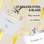 500ML Portable Electric Blender USB Rechargeable Mini Juicer Cup Smoothie Maker for Juice Smoothies Baby Food Milkshake Dips