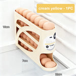 2-4-layer Rolling Slide Egg Storage Box Refrigerator Side Door Box Large Capacity Automatic Egg Rolling Machine