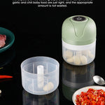 250ml Garlic Masher Crusher Electric Kitchen Food Chopper USB Portable Meat Grinder Vegetable Chopper for Kitchen Gadgets