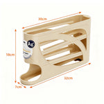 2-4-layer Rolling Slide Egg Storage Box Refrigerator Side Door Box Large Capacity Automatic Egg Rolling Machine
