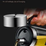 Oil bottle glass Oil pot leakproof Tank Kitchen soy sauce Bottles Vinegar Pots Seasoning Tool Set Of Household Flip Lid