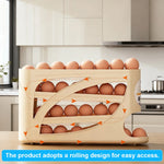 2-4-layer Rolling Slide Egg Storage Box Refrigerator Side Door Box Large Capacity Automatic Egg Rolling Machine