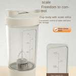 New Portable Electric Shaker Bottle USB Rechargeable Blender Multipurpose Mixer Cups for Fitness Workout  Automatic Mixing Cup