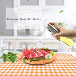 Glass Oil Sprayer for Cooking Olive Spray Mister for Salad BBQ Kitchen Baking Empty Vinegar Bottle