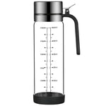 Oil bottle glass Oil pot leakproof Tank Kitchen soy sauce Bottles Vinegar Pots Seasoning Tool Set Of Household Flip Lid