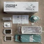 Vegetable Chopper Multifunctional 15-Pack Various Onion Cutter Food Graters Chopper Slicer Dicer Detachable Kitchen Accessories
