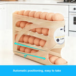 2-4-layer Rolling Slide Egg Storage Box Refrigerator Side Door Box Large Capacity Automatic Egg Rolling Machine