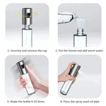 Glass Oil Sprayer for Cooking Olive Spray Mister for Salad BBQ Kitchen Baking Empty Vinegar Bottle