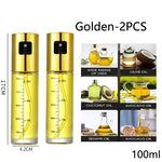 Glass Oil Sprayer for Cooking Olive Spray Mister for Salad BBQ Kitchen Baking Empty Vinegar Bottle