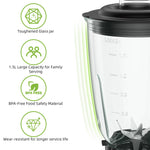 BioloMix 1300W Smoothie Maker with 1.5L Glass Jar Personal Blender for Frozen Fruit Drinks And Sauces