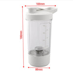 New Portable Electric Shaker Bottle USB Rechargeable Blender Multipurpose Mixer Cups for Fitness Workout  Automatic Mixing Cup