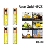 Glass Oil Sprayer for Cooking Olive Spray Mister for Salad BBQ Kitchen Baking Empty Vinegar Bottle